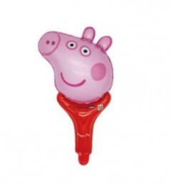 Cartoon Little Pig Pig and friends Birthday Decoration Ballon (RED - PINK) (OS)
