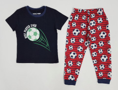 NEXT Boys 2 Pcs Shorty Set (NAVY - RED) (2 to 10 Years)