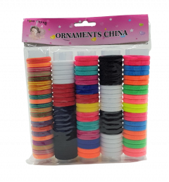 Multicolored Rubber Band (AS PHOTO) (Os) (GM)