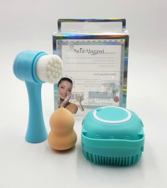 Facial Cleansing Brush And Silicone Massage Brush