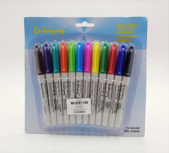 12 Pcs Set Marker Pens Colored
