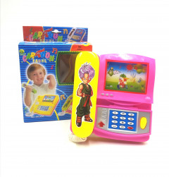 Cartoon Telephone Music Toy Kids Battery Operated
