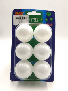 6 Pcs Kit Table Tennis Balls (Ping Pong)