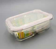 Glass Food Containers - Airtight Storage with Snap Locking Lids