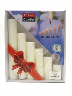 6 Pcs Pack Candle Gift Set