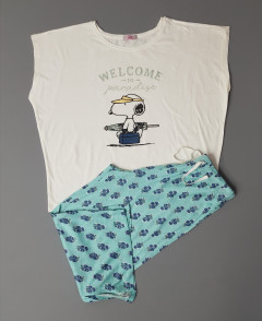 Ladies 2 Pcs Pyjama Set