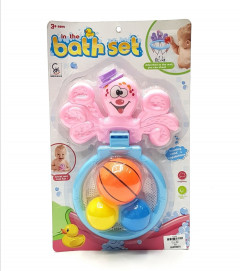 Baby bath toy set