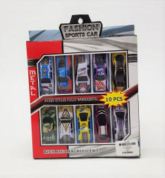 Fashion Sports Cars Model 10pcs/Set Pull Back Mini Toys Vehicles for Kids, Children. (Multicolor)