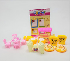 New Design Ice Cream Set Party Kitchen Trolley Set for Kids