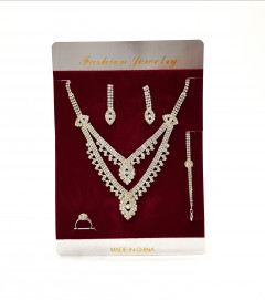 Shine Bright Jewelry Set: Earrings, Loop، Bracelet، Necklaces