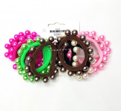 10 Pcs Pearl hair tie pearl rubber band
