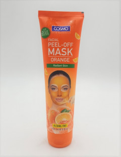 Peel Off Facial Mask Gold + Orange for Radiant Skin With Active Natural Ingredients 5 Oz (Pack of 2) (Cargo)