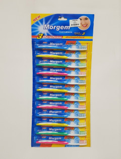 12 Pcs New Morgem Multi Action Toothbrush 3