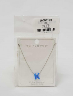 Jewelry set for ladies with the letters K