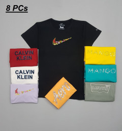 Ladies Assorted 8 PCS T-Shirts Bundle