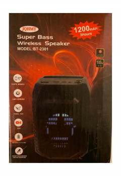 Super Bass Wireless Speaker Model Bt-2301