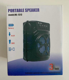 Portable Speaker Model: 1313