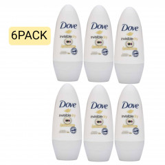 6 Pcs Bundle Dove Antiperspirant Deodorant Roll-On Invisible Dry (6X50Ml) (Cargo)