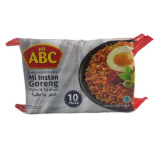 (Food) 10 Packs ABC Mi Instant Goreng Pancit Canton Instant Noodle (10 IN 1) (Cargo)