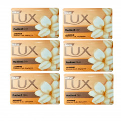 6 Pcs LUX SOAP  PACK RADIANT SKIN CARGO (6X170G)