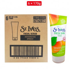 6 Pcs St.lves Fresh Skin Apricot Scrub (6X170g) (Cargo)
