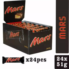 (Food)  24 Box Mars chocolate  (24X51G)