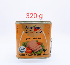 (Food) American Fresh Chicken Luncheon Meat 320g  (Cargo)