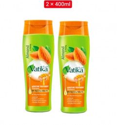 2 Pcs Bundle Vatika Nourish Treatment Shampoo (2X400ml) (Cargo)