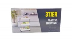 3tier Plastic Shelving