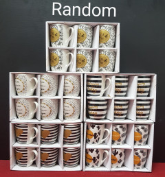 RANDOM 6 Pcs mug set