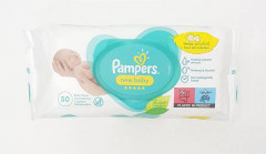 Pampers New Baby Wipes with Plan Based Fibers (50 Wipes Pack) (Cargo)