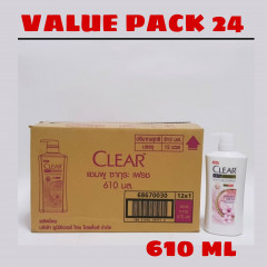 Clear 12 Pcs Scalp Care Shampoo 610ml (Cargo)