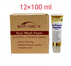 12 Pcs Roushun Bundle Face Wash Foam (12 X 100ML) (Cargo)