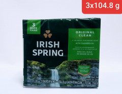 3 Pcs Irish Spring Bundle Original Clean Bar Soap (3 X 104.8G) (Cargo)