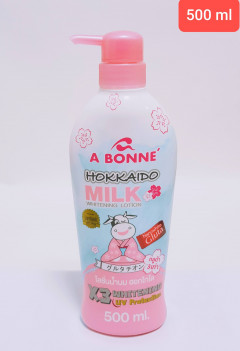 A Bonne Hokkaido Milk Whitening Lotion 500ML (Cargo)