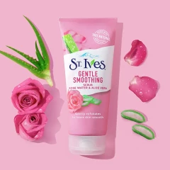 St. Ives Smoothing Rose Water and Aloe Vera Face Scrub 170g