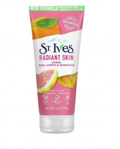 St. Ives, Radiant Skin, Pink Lemon & Mandarin Orange Scrub, Peeling mit rosa Zitrone und Mandarine, 170 g ( CARGO )