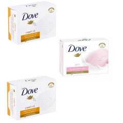 3 Pcs DOVE Bundle Assorted Soap (3 X 106G)