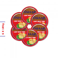 (Food) 6 Pcs OMAAR Bundle Assorted (6 X 185G)[CARGO 6B]